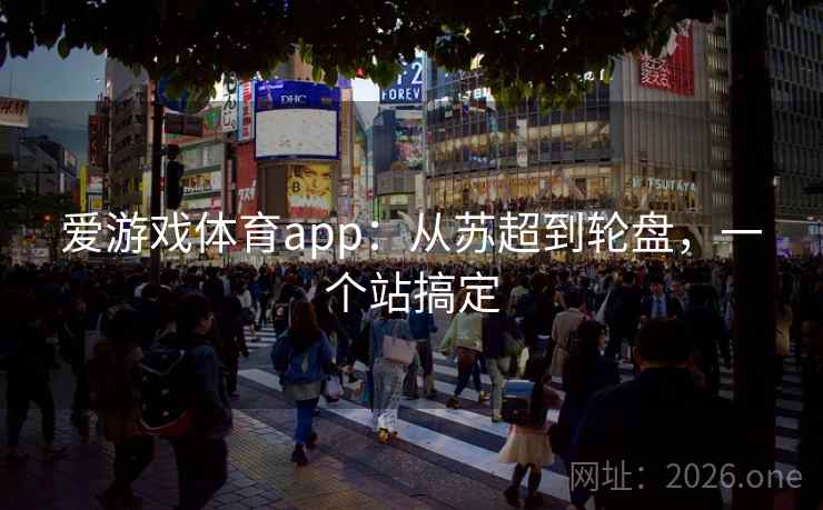 爱游戏体育app：从苏超到轮盘，一个站搞定