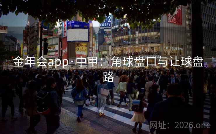 金年会app·中甲:角球盘口与让球盘路 第2张 金年会app·中甲:角球盘口与让球盘路 第2张
