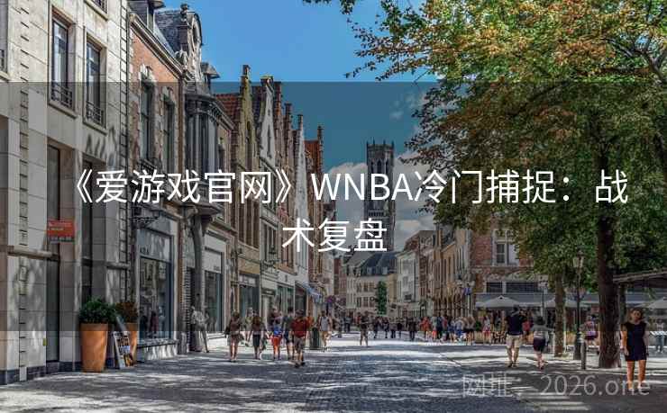 《爱游戏官网》WNBA冷门捕捉:战术复盘 第2张 《爱游戏官网》WNBA冷门捕捉:战术复盘 第2张